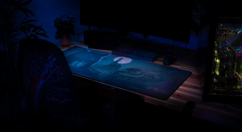 "Dead Tide" — LilMsLilith Deskmat