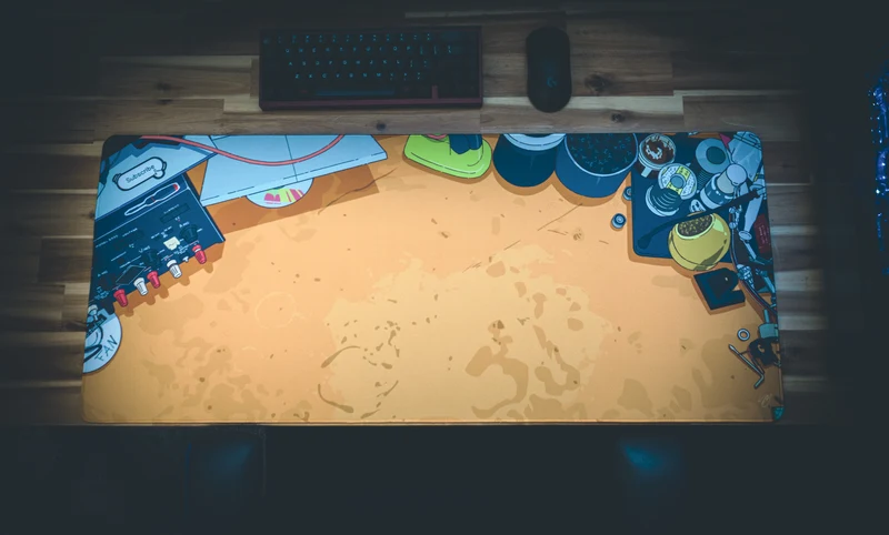 "The Workbench" — Bringus Studios Deskmat