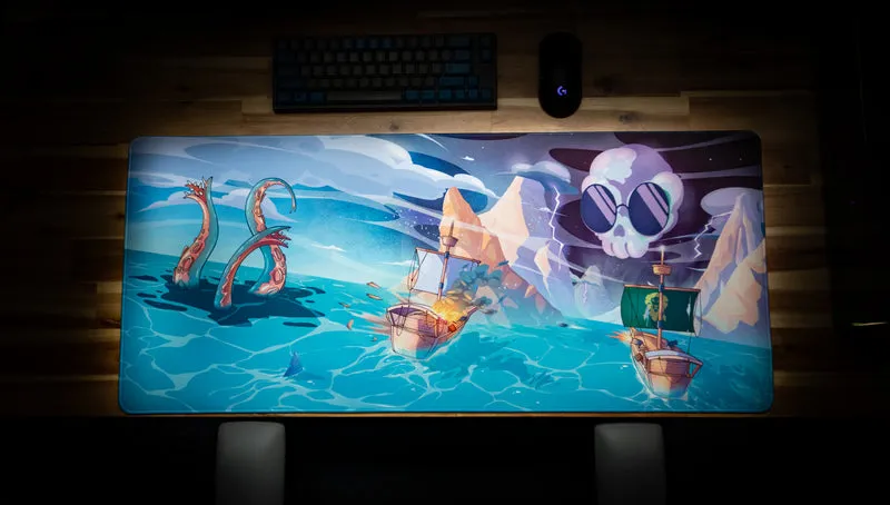 "Smoothbond" — Phuzzybond Deskmat