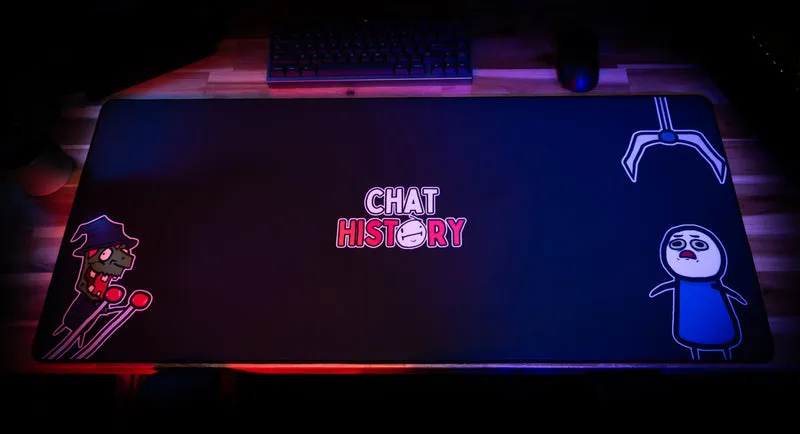 "The Witch" — Chat History Deskmat