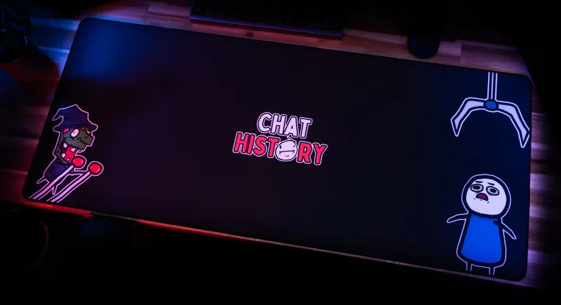 "The Witch" — Chat History Deskmat