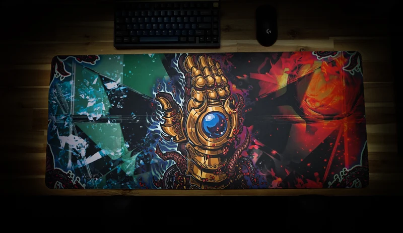 "The Void's Grip" — Zizaran Deskmat