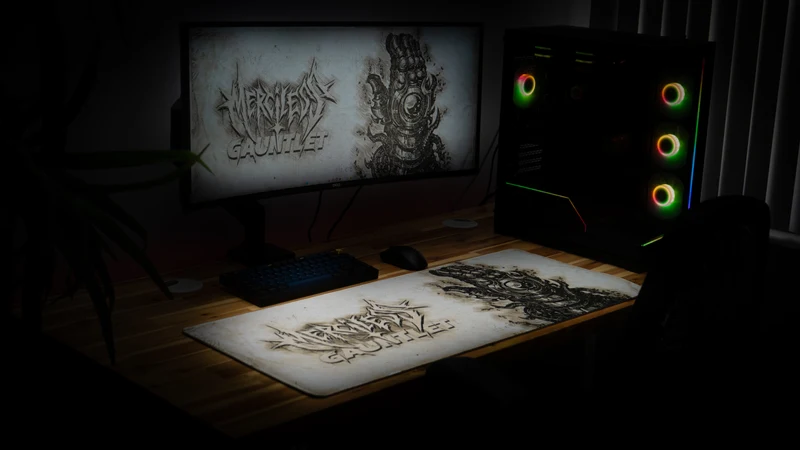 "Hand of the Merciless" — Zizaran Deskmat
