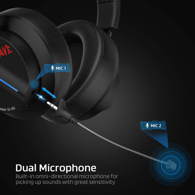 Redragon x LTC 2.4GHz/BT Wireless Headphones with Mic
