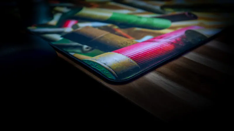 "Shells" — JesseKazam Deskmat