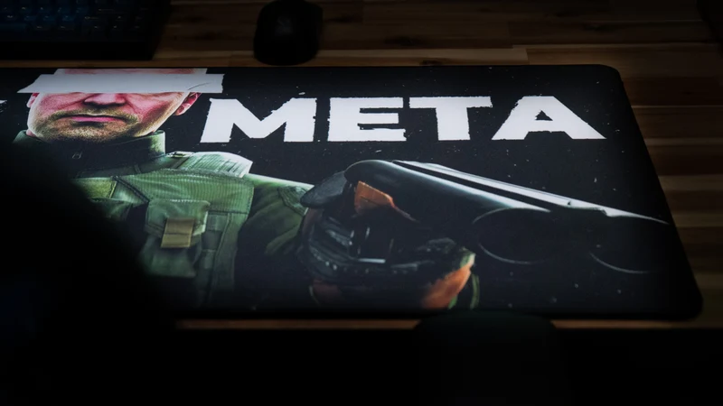 "F#*K META" — JesseKazam Deskmat