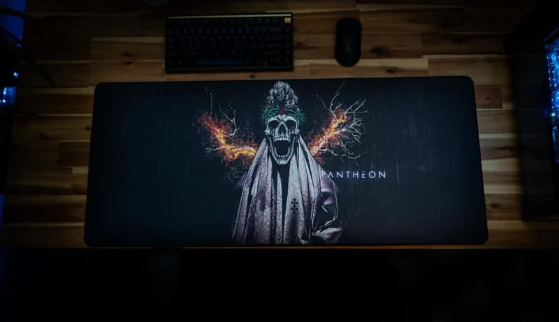 "Ancient King" — Pantheon Mythology Deskmat