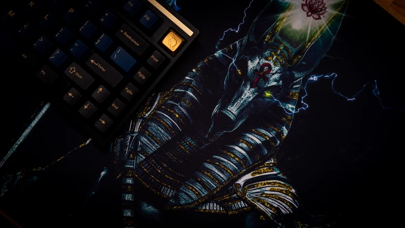 "Anubis" — Pantheon Mythology Deskmat