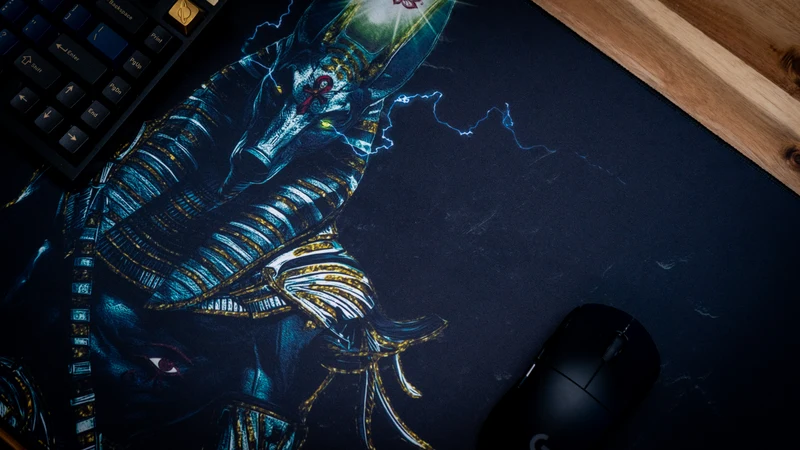 "Anubis" — Pantheon Mythology Deskmat