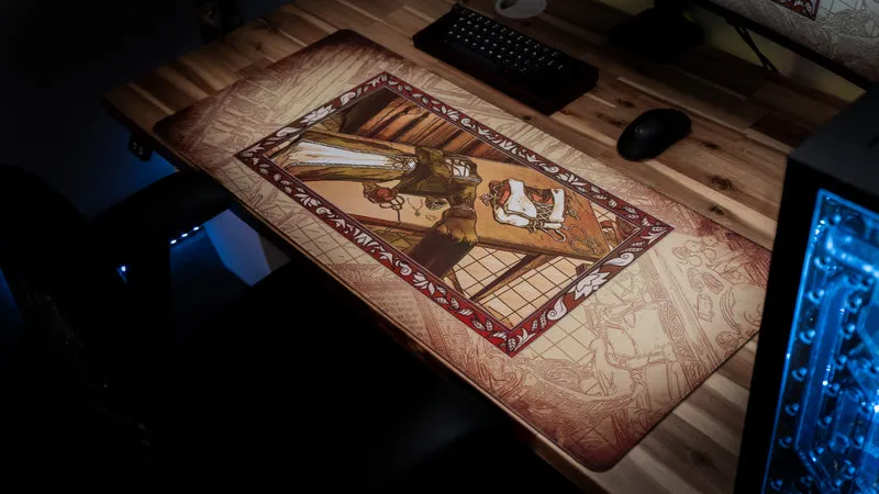 "Medieval Tailor's Tapestry" — Angelikatosh Deskmat