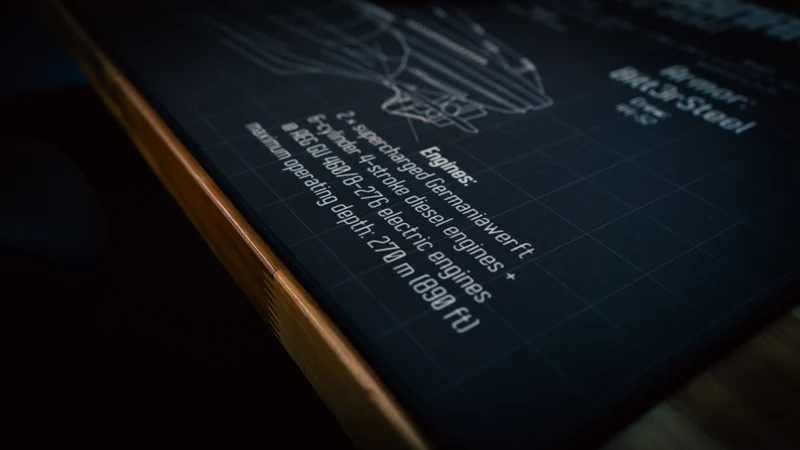 "Sealion" — Bitt3rSteel Deskmat
