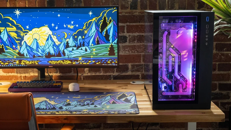 "Mystic Night" — Epic Desk Originals Deskmat