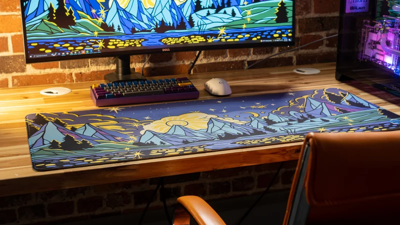 "Mystic Night" — Epic Desk Originals Deskmat