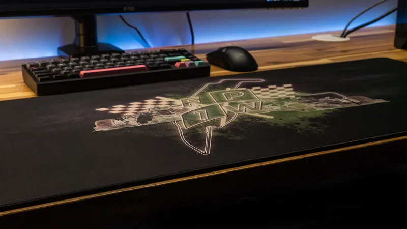 "Pole Position Pad" — FP1Will Deskmat
