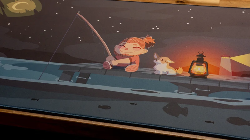 "Evening" — StanleyMOV Deskmat