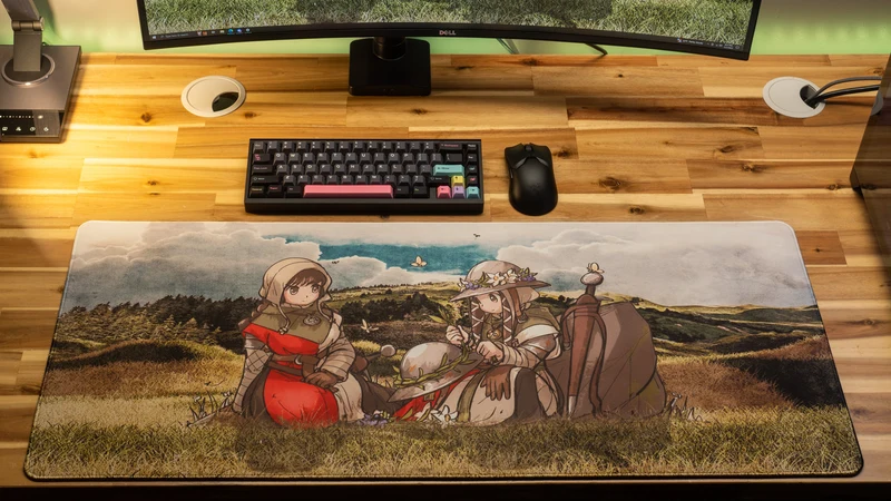 "Flora in Spring" — Ironlily Deskmat