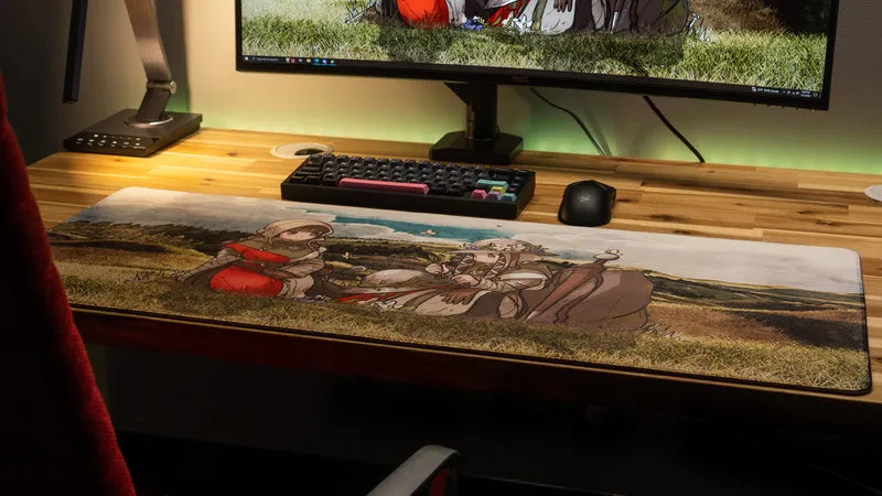 "Flora in Spring" — Ironlily Deskmat