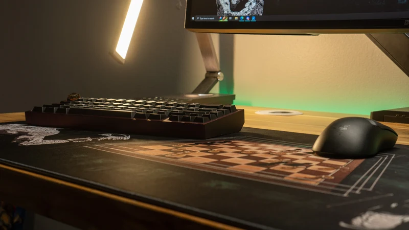 "Chessboxing Champ" — MovingwithMat Deskmat