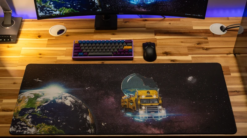 "Taking Out the Trash" — SciManDan Deskmat