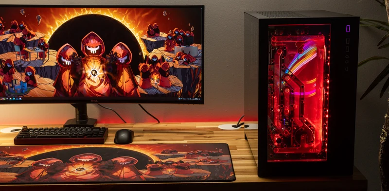 "Revelation by Dawn" — Pravus Deskmat