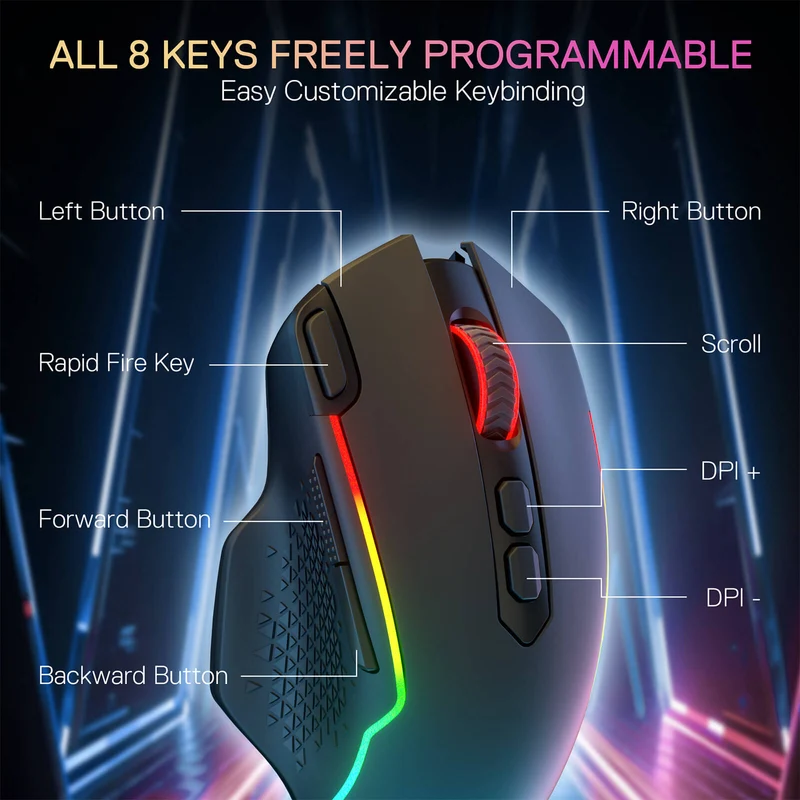 TAIPAN PRO M810 PRO Wireless Gaming Mouse