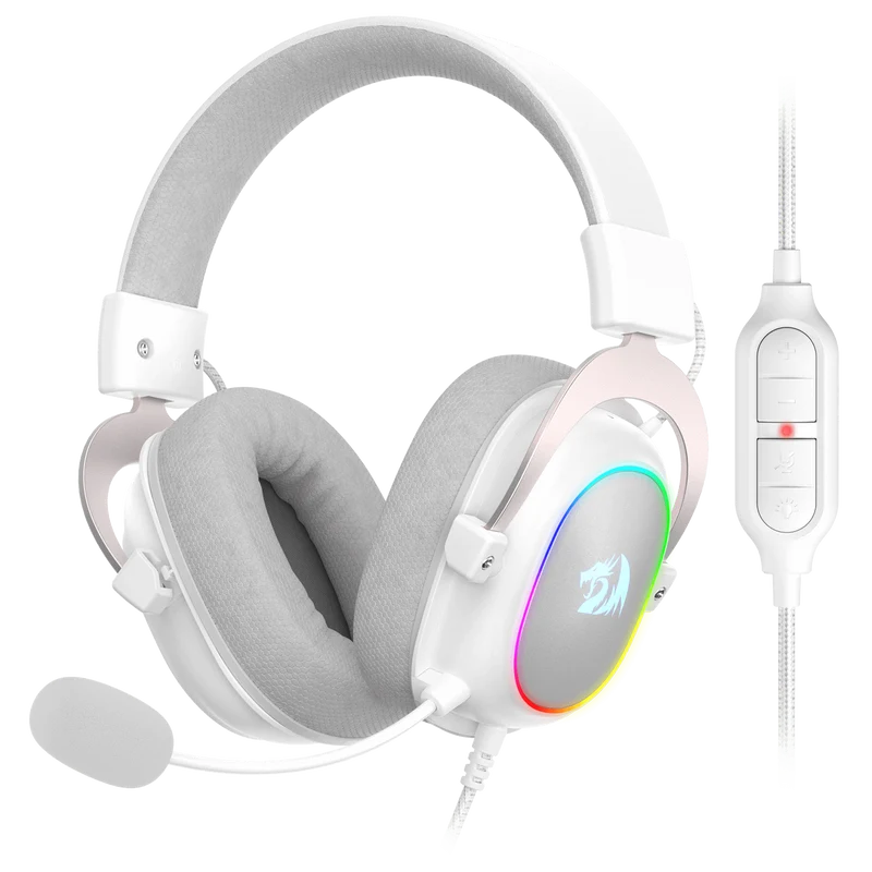 H510 ZEUS-X RGB White Wired Gaming Headset