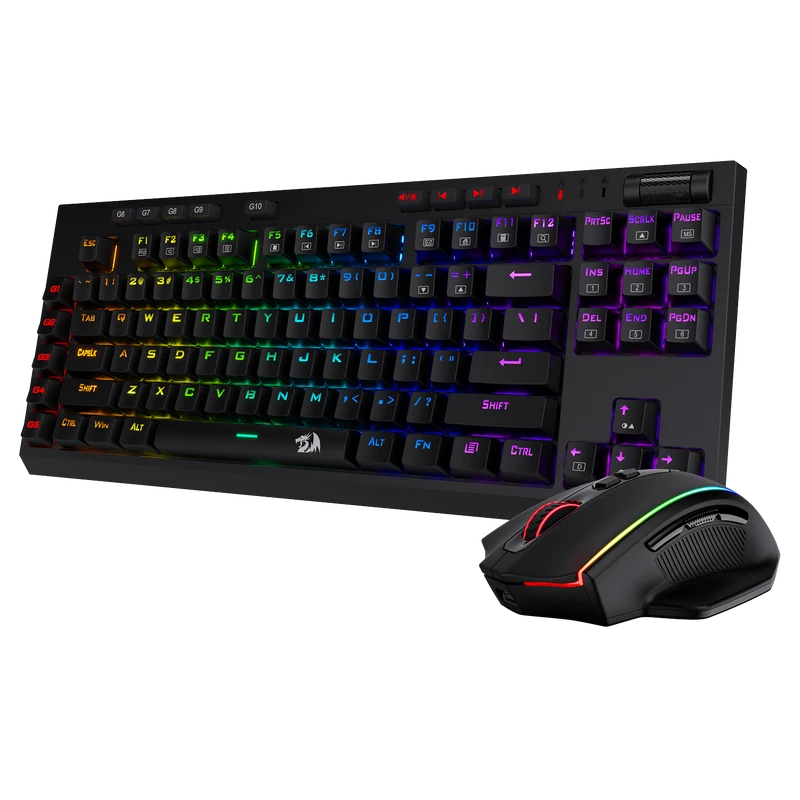 K596 Wireless Mechanical Gaming Keyboard M686 Wireless Gaming Mouse Bundle