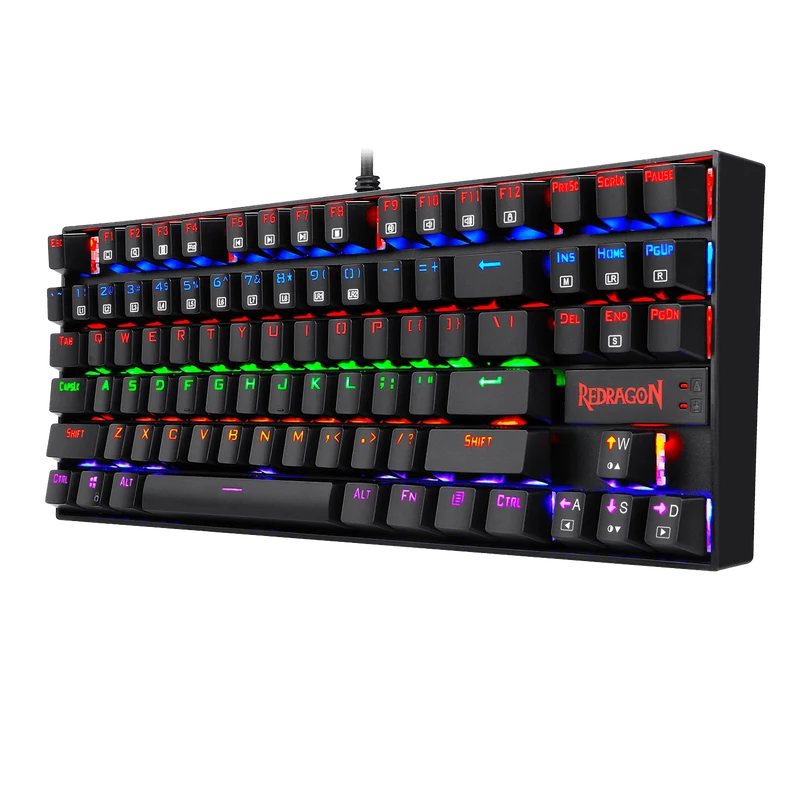 KUMARA K552 LED Rainbow Backlit Wired Keyboard
