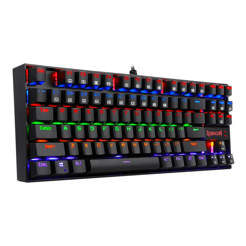 KUMARA K552 LED Rainbow Backlit Wired Keyboard