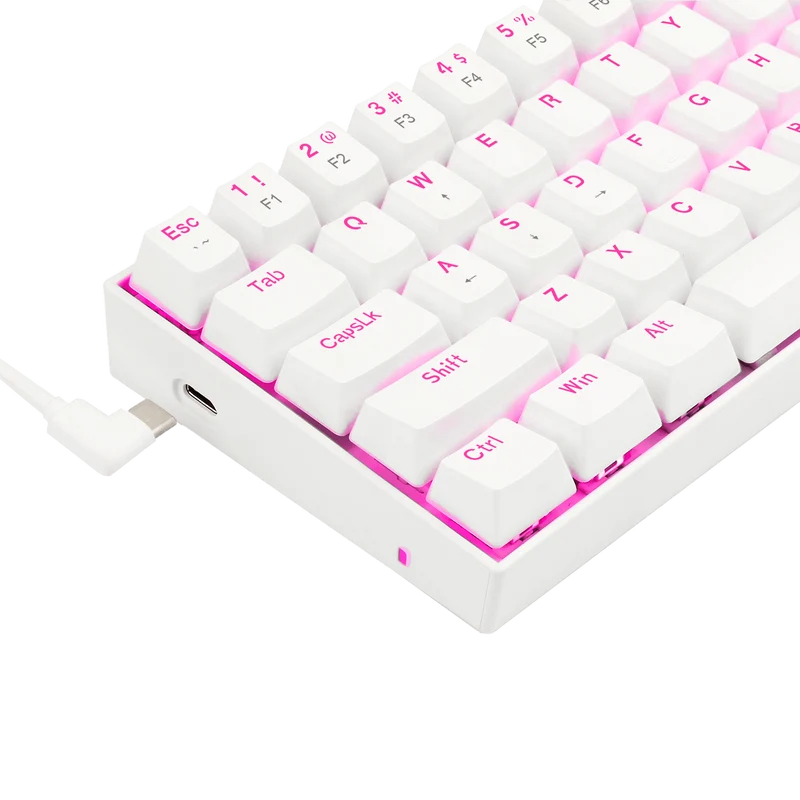 Redragon K630 White 60% Keyboard