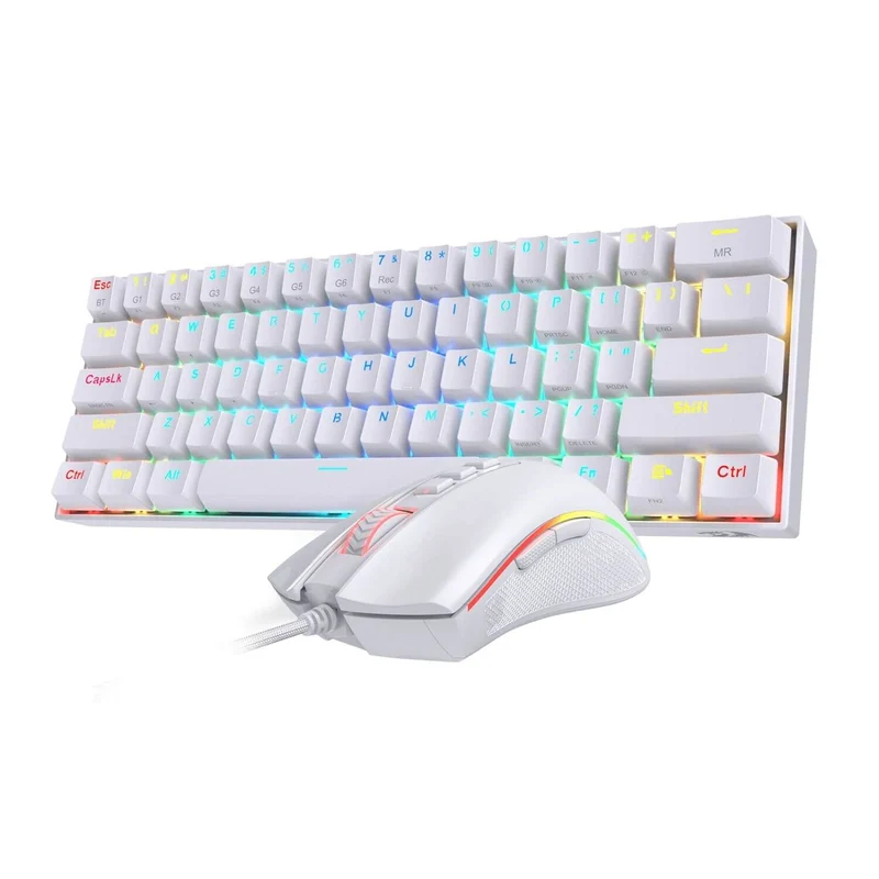 K530 PRO 60% RGB Wireless Mechanical Keyboard M711 RGB Gaming Mouse Bundle