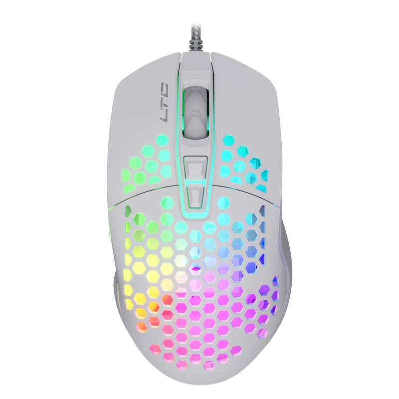 Redragon x LTC Wired RGB Gaming Mouse With Lightweight Honeycomb Shell