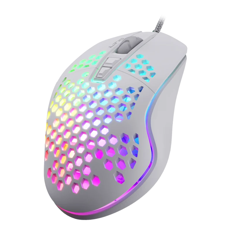 Redragon x LTC Wired RGB Gaming Mouse With Lightweight Honeycomb Shell