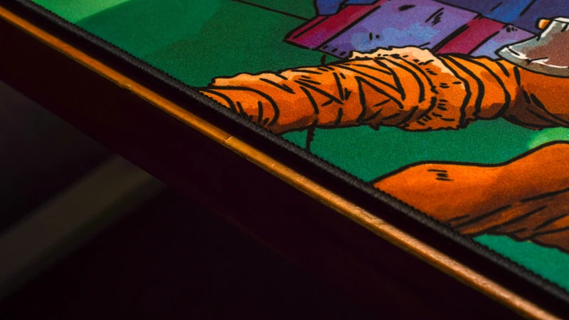 "Posty vs Cargo" — Rust Deskmat