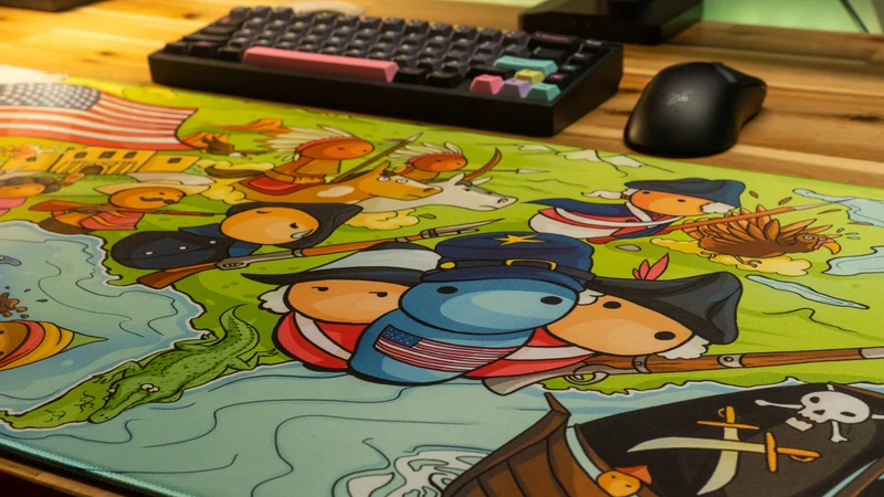 "A New World" — AlternateHistoryHub Deskmat