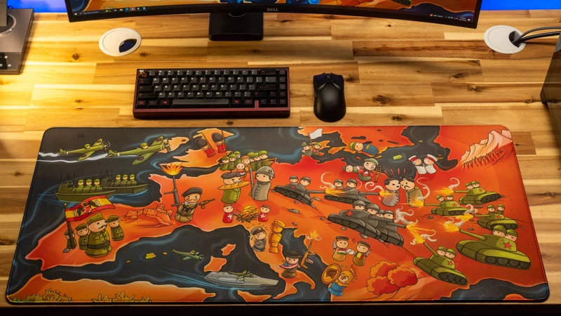 "Europe at War" — AlternateHistoryHub Deskmat