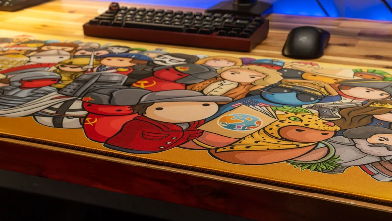 "The Gang's All Here" — AlternateHistoryHub Deskmat