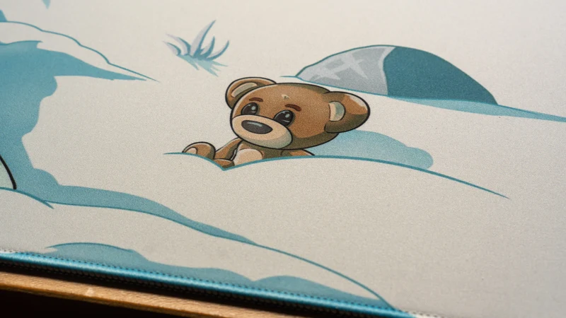 "Chilled Bones" — Rust Deskmat