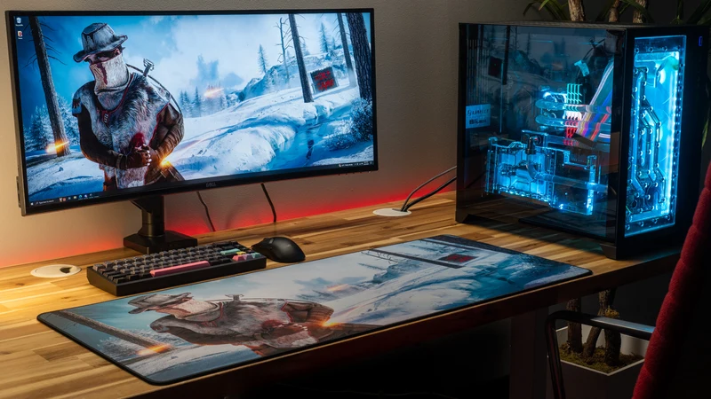 "Nerf Camo" — Willjum Deskmat