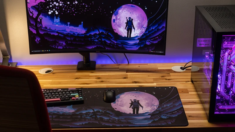 "Cherry Blossom" — Rust Deskmat