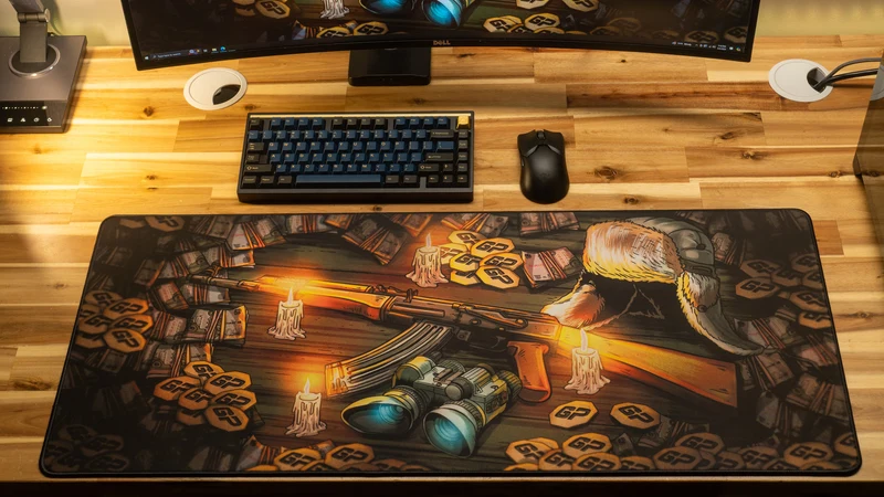 "Scav Hideout" — SwampFoxTV Deskmat