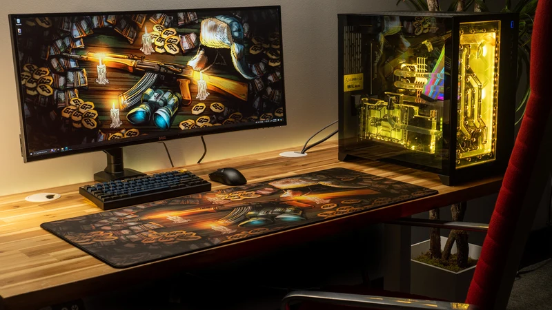 "Scav Hideout" — SwampFoxTV Deskmat