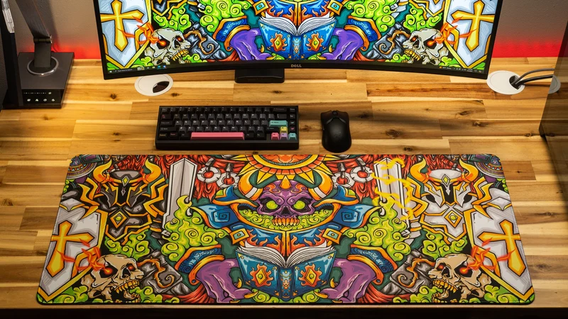 "Sebchoof" — Signature Deskmat