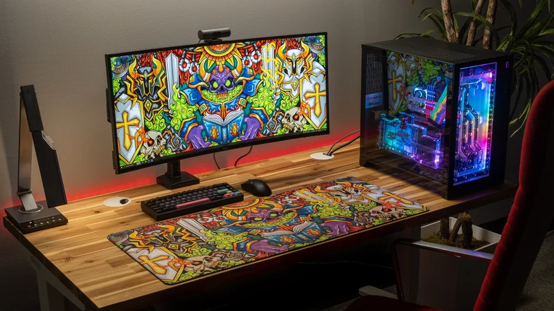 "Sebchoof" — Signature Deskmat