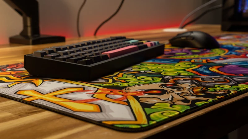 "Sebchoof" — Signature Deskmat