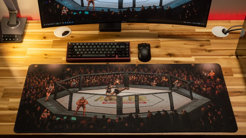 "The Fight" — Juliakins Deskmat