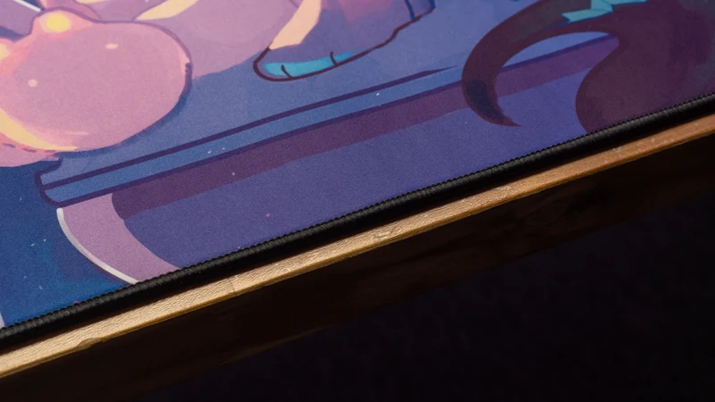"Beo's Cozy Bedroom Retreat" — Beowulf Deskmat