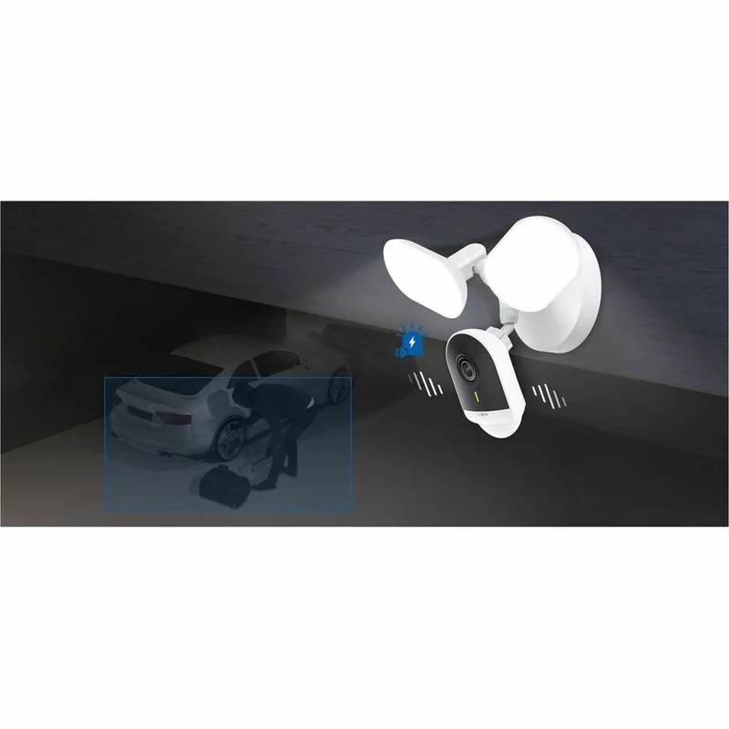 Caméra réseau intérieure/extérieure 720K 4 mégapixels Tapo C2 - Couleur - Projecteur TAPO C720