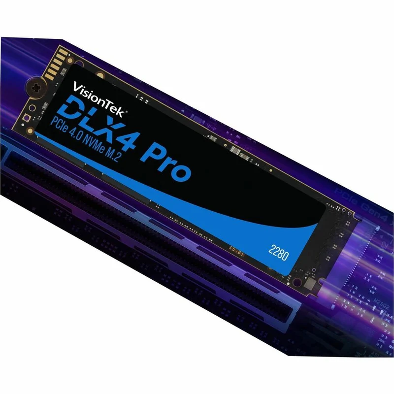 Disque SSD VisionTek DLX4 Pro 1 To - M.2 2280 interne - PCI Express NVMe (PCI Express NVMe 4.0 x4) 901709