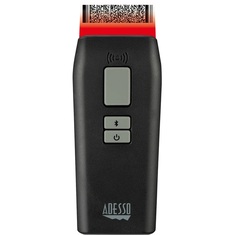 Lecteur de codes-barres CCD antimicrobien étanche et mobile Bluetooth Adesso NuScan 3500CB NUSCAN 3500CB